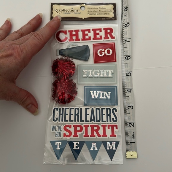 Jolee’s Boutique Bundle Cheerleading Stickers Star Stickers Ribbon New/used - Picture 3 of 9